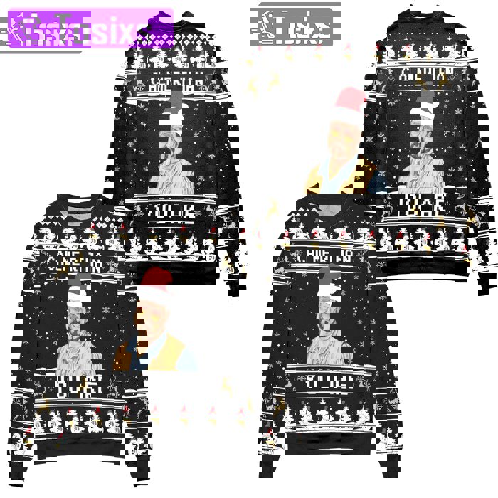 The big lebowski calmer than you are ugly christmas sweater ?hot 2025 style 671 Christmas Ugly Sweater