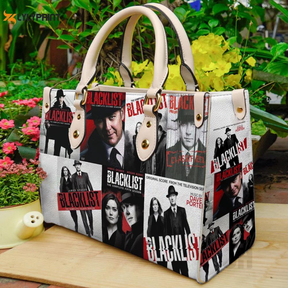 The blacklist  leather bag for women gift 1060 Women Leather Hand Bag