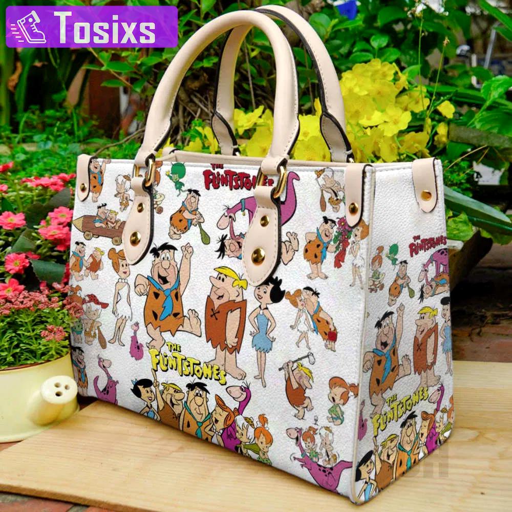 The flintstones 1 leather handbag  gift for women 2915 Women Leather Hand Bag