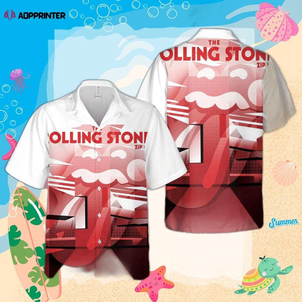 The rolling stones zip code tour columbus ohio hawaiian shirt Hawaii Shirt