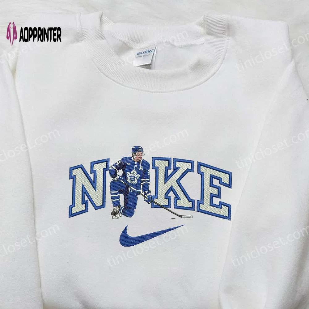 Toronto maple leaf hockey player x nike embroidered shirt: nhl & custom nike gear Embroidered Shirt