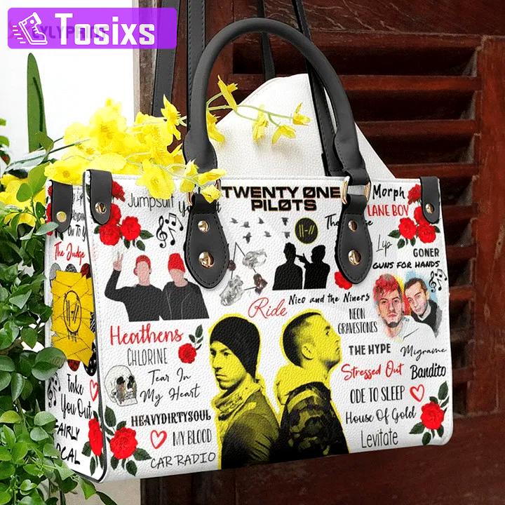 Twenty øne piløts leather bag for women gift 1288 Women Leather Hand Bag