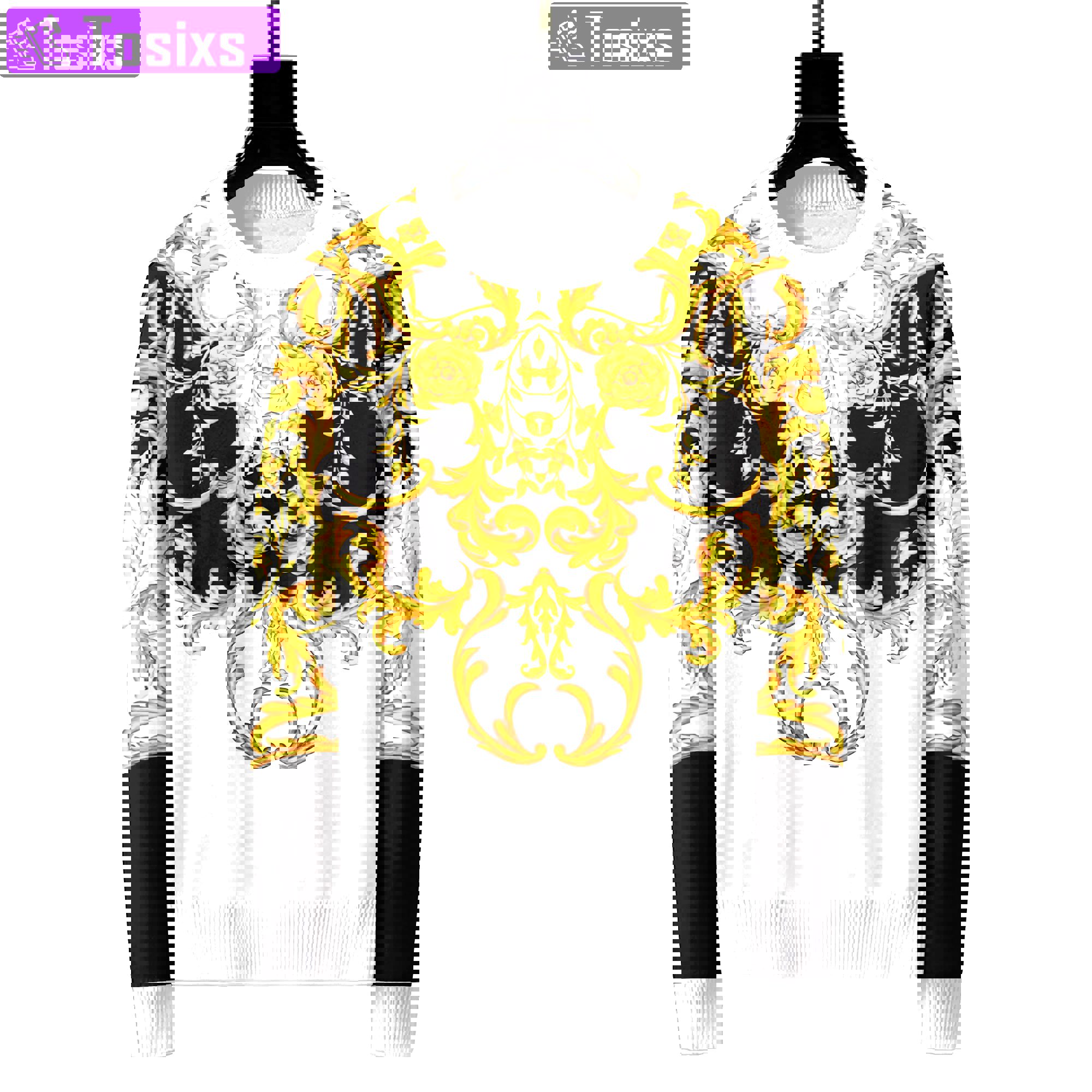 Versace luxury ugly sweater for winter hot 2024  style 268 Christmas Ugly Sweater