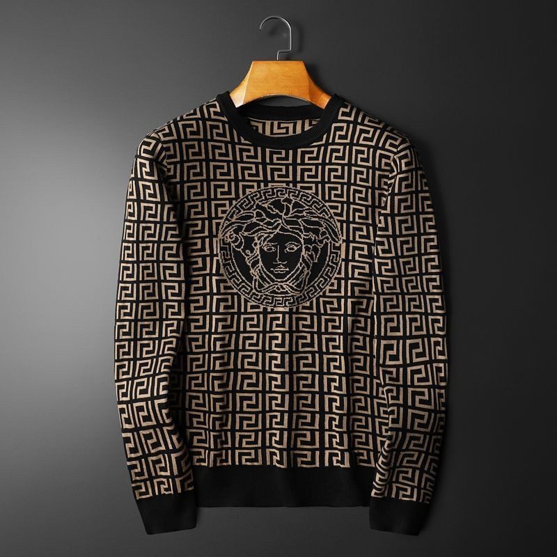 Versace luxury ugly sweater for winter hot 2025style 923 Christmas Ugly Sweater