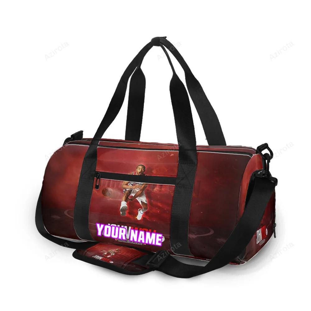 Washington wizards john wall4 personalized name travel bag gym bag 2633 Travel Bag