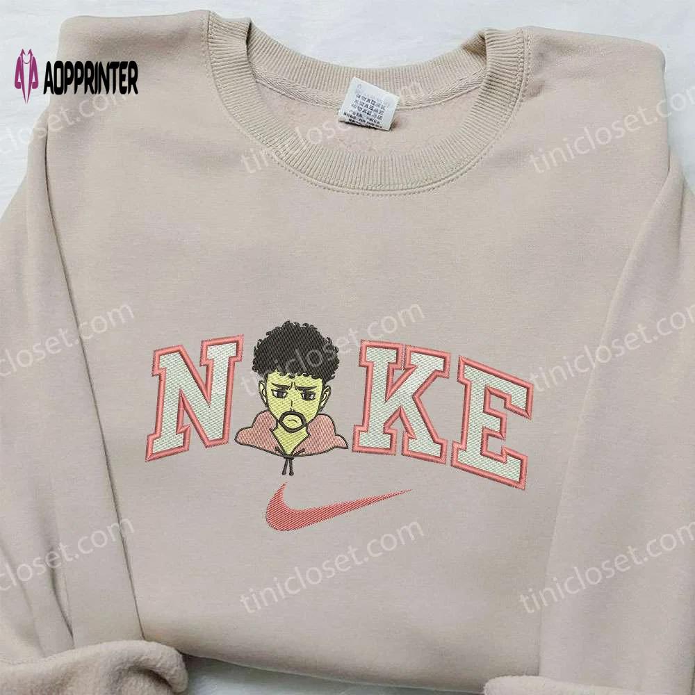 Wendknd x nike embroidered hoodie & celebrity shirt: stylish nike inspired embroidered collection Embroidered Shirt
