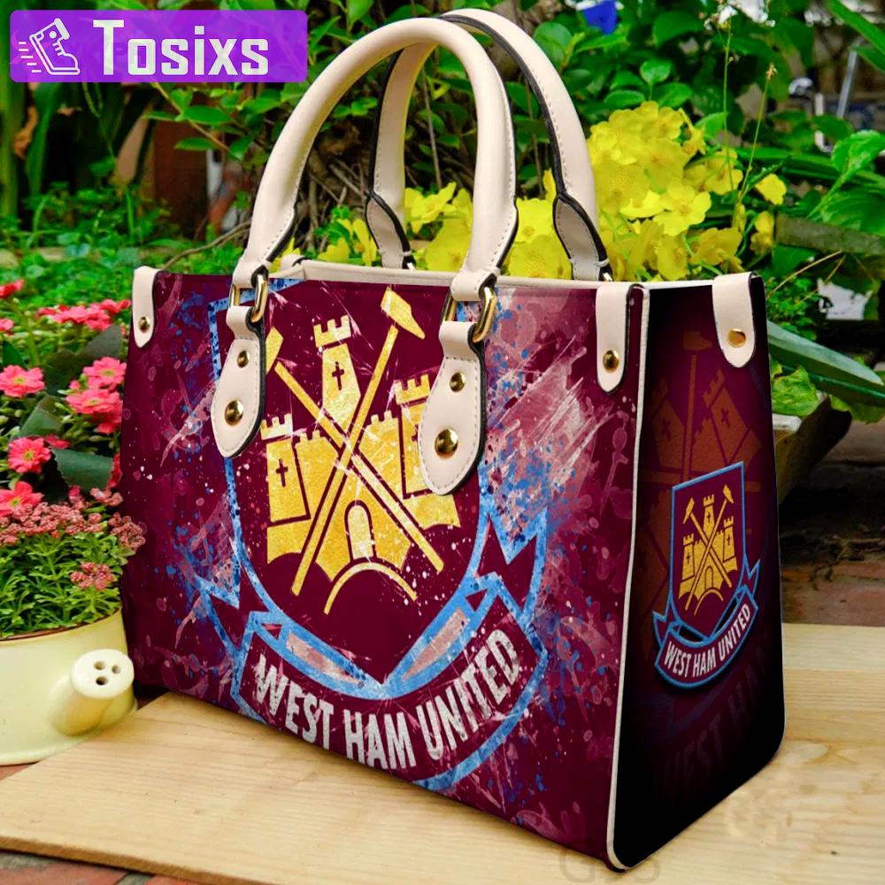 West ham united hand leather bag for women gift 2117 Women Leather Hand Bag