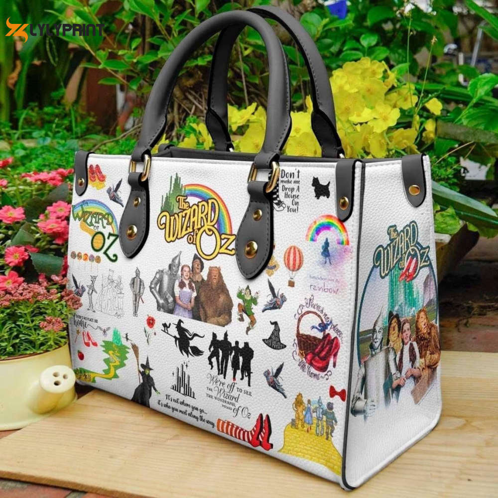 Wizard of oz 2 leather handbag gift for women 726 Women Leather Hand Bag