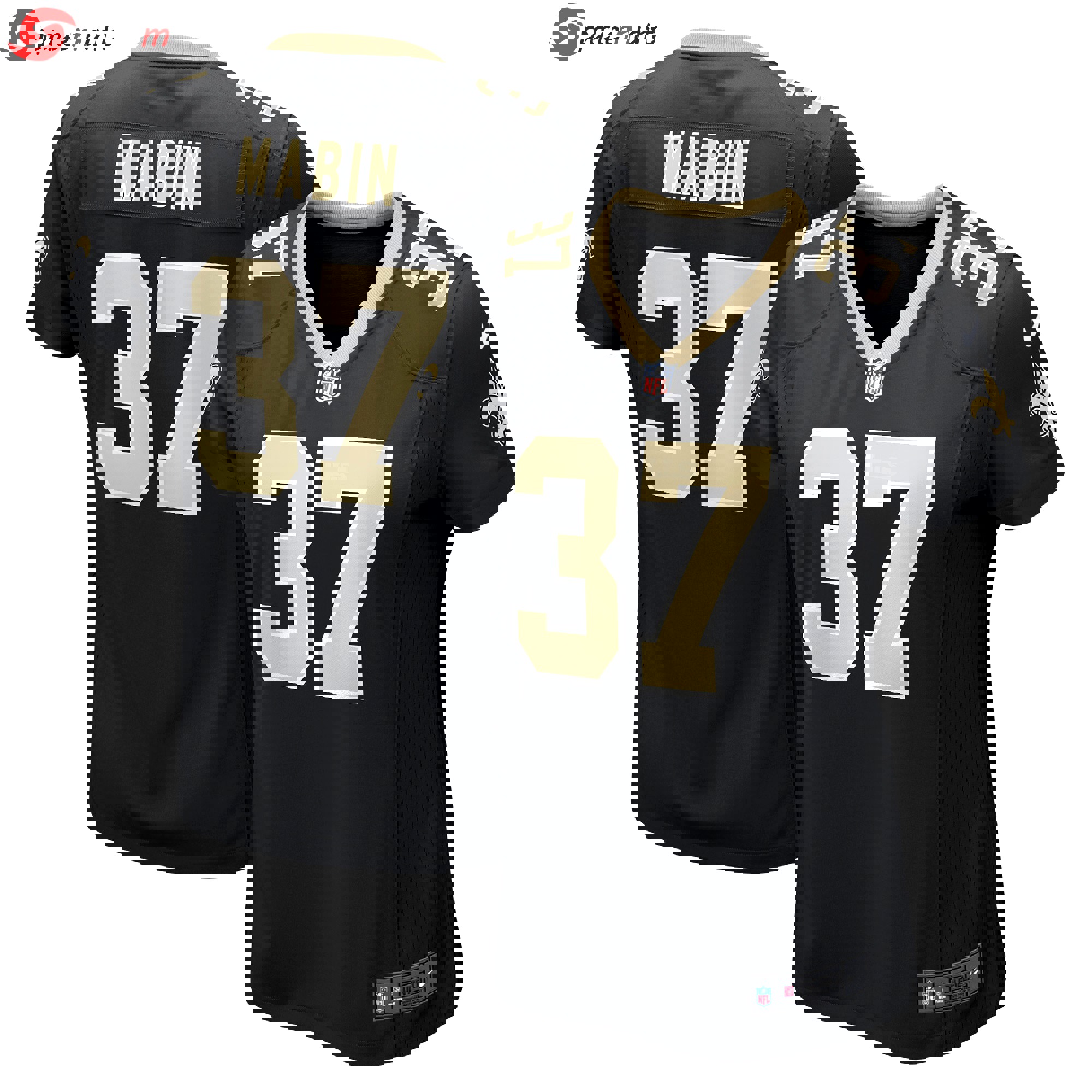 Dylan mabin new orleans saints nike women's game player jersey color black  Baseball NFL Jersey For Fans Sports Replica NFLFootball