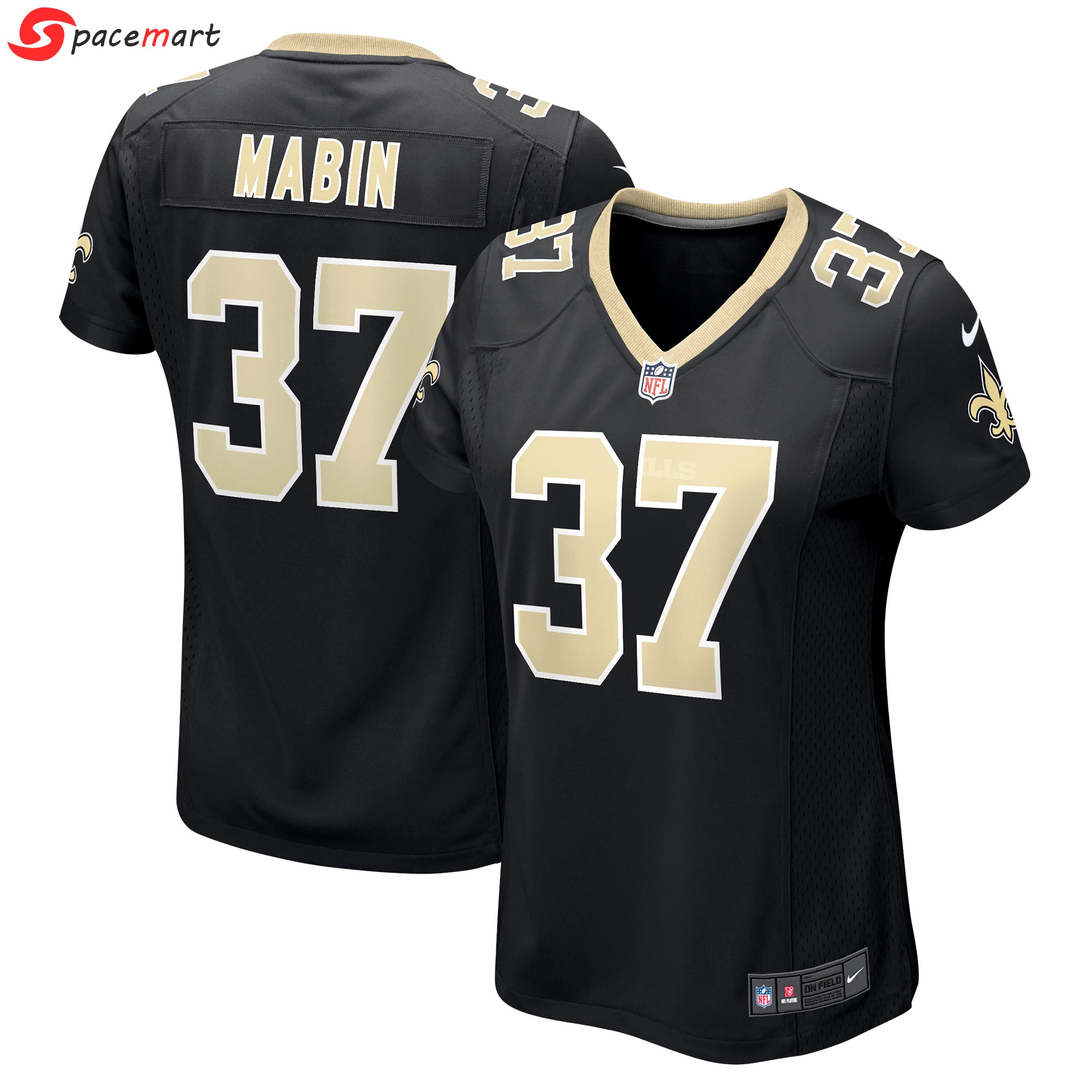 Dylan mabin new orleans saints nike women's game player jersey color black  Baseball NFL Jersey For Fans Sports Replica NFLFootball