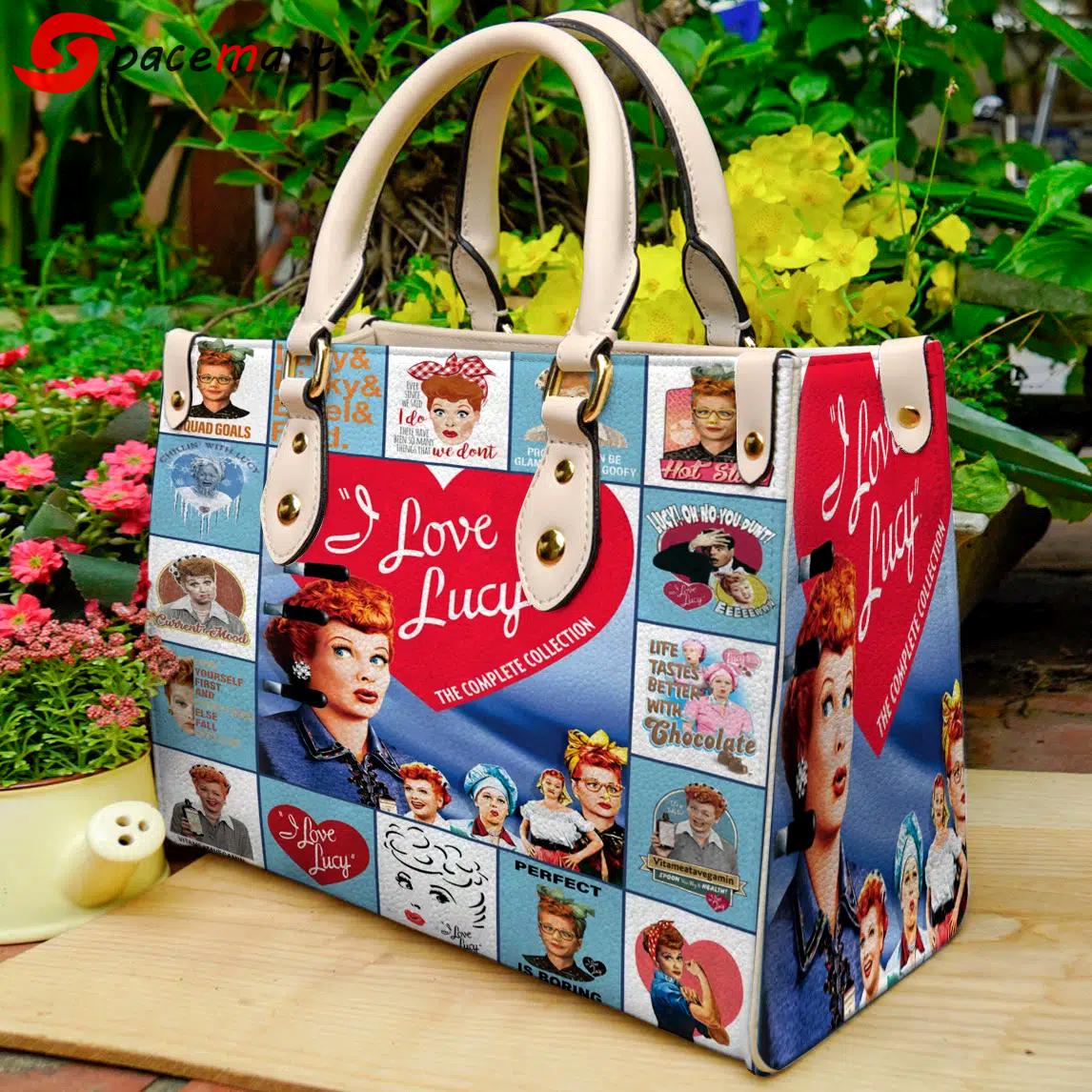 I love lucy 1 leather handbag l98 Women Leather Hand Bag