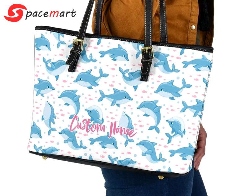 Dolphin leather handbag - shoulder tote bag 85 Leather Tote Bag