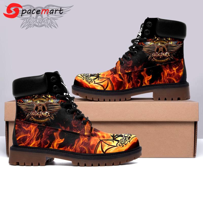 Aerosmith rock band best gift for fans Timboots Shoes