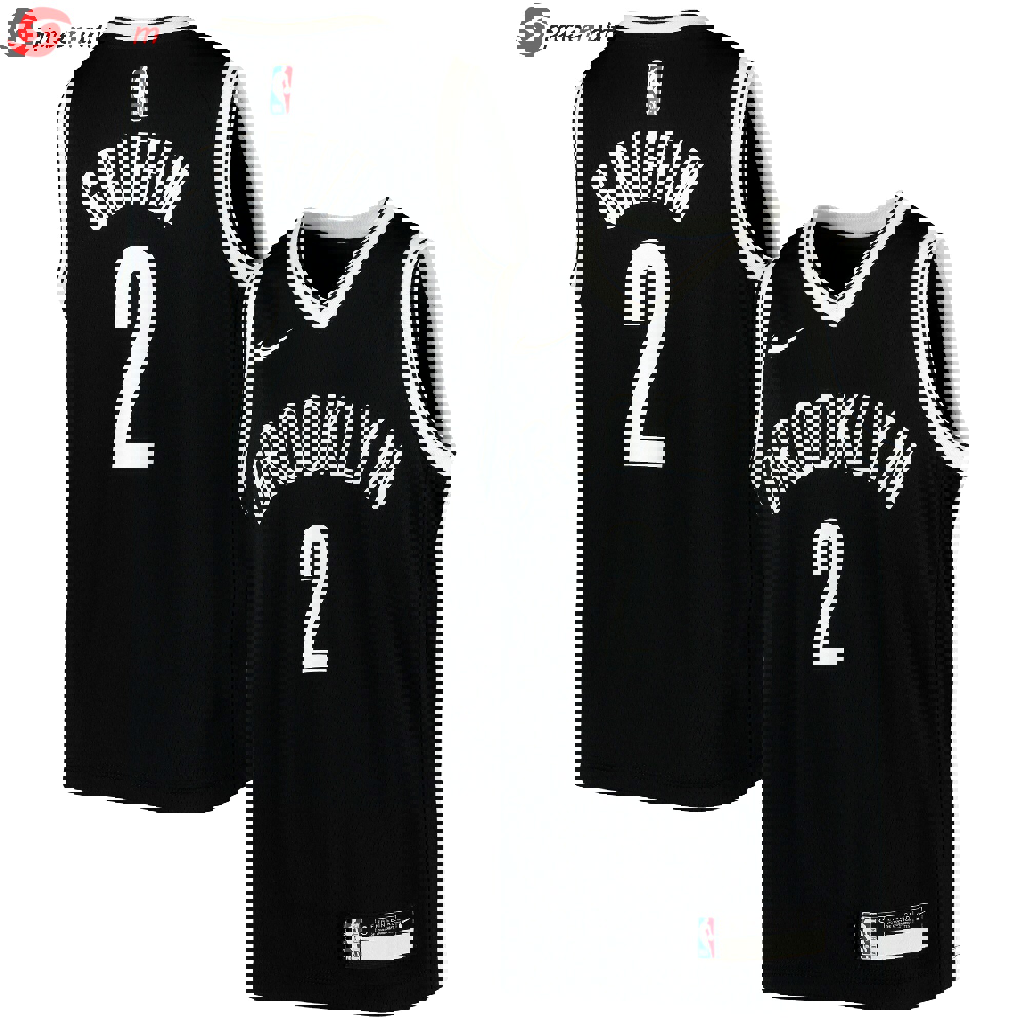 Blake griffin brooklyn nets nike 2023/21 swingman jersey icon edition black Baseball NBA Jersey Sports NBA Basketball Gift For Fans Replica