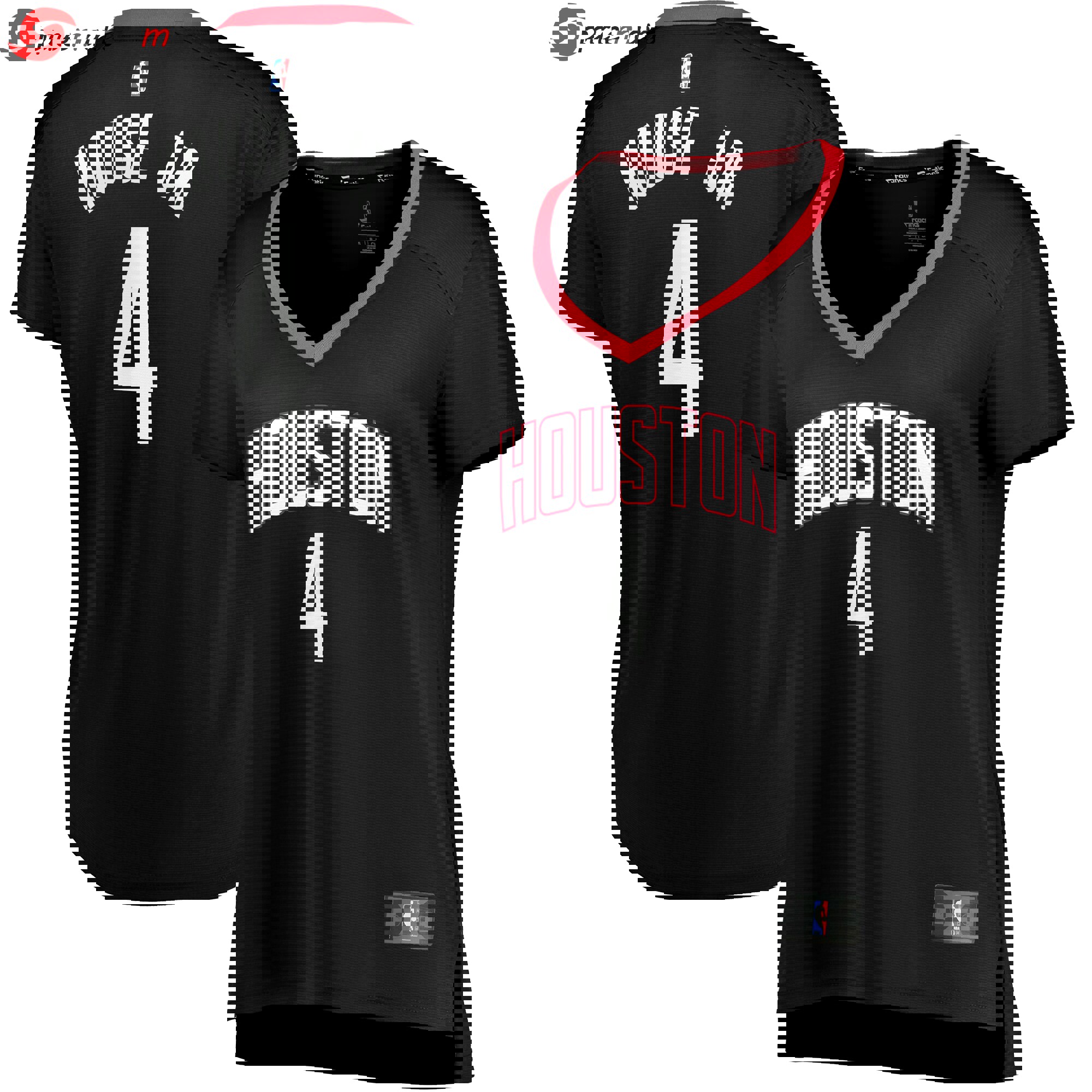 Danuel house jr. houston rockets fanatics branded women's fast break player jersey statement edition black Baseball NBA Jersey Gift For Fans NBA Basketball Sports Replica
