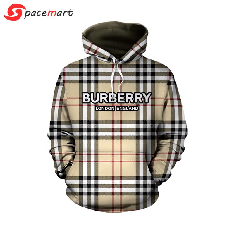 Burberryondon england unisex hoodie hot 2023 foren womenuxury brand clothing clothes outfit Zipper Hoodie 3D