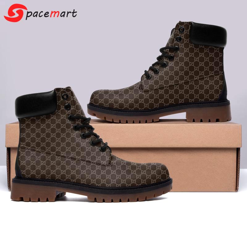 Gucci timberland boots form timboots brown shoes hot 2023 gifts for men women 1 Timboots Shoes