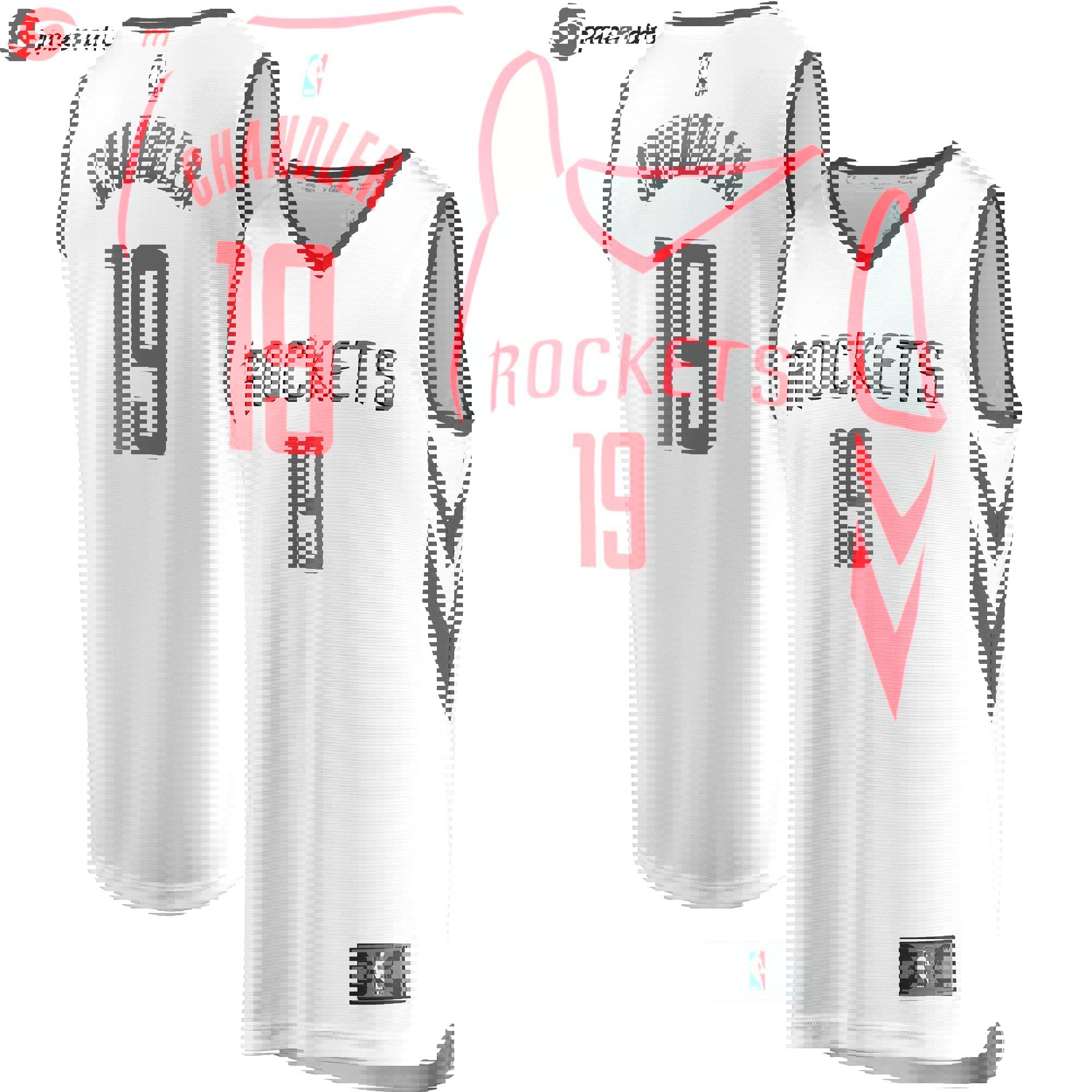 Tyson chandler houston rockets fanatics branded fast break player jersey association edition white Baseball NBA Jersey Basketball Sports Gift For Fans NBA Replica