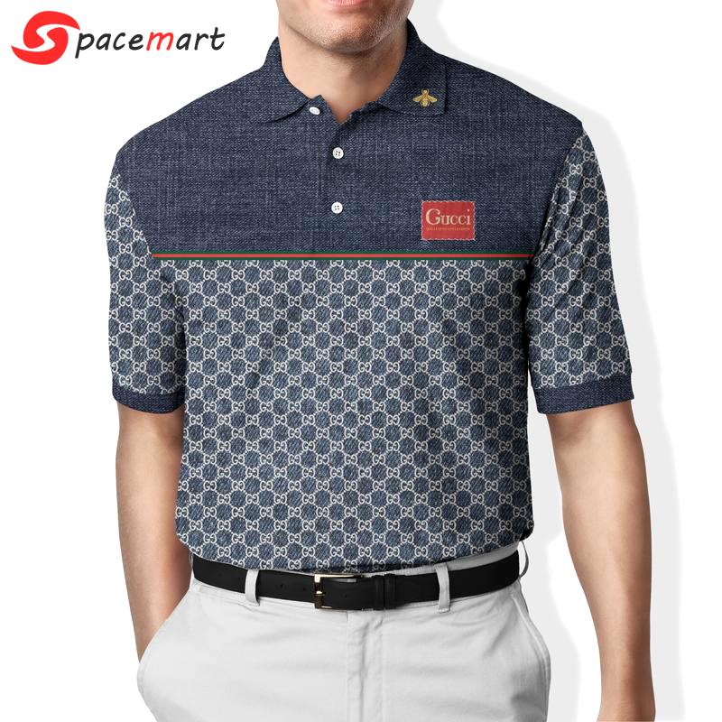 Upgrade your style with gucci premium polo shirt trending outfit 2023 124 Polo Shirt