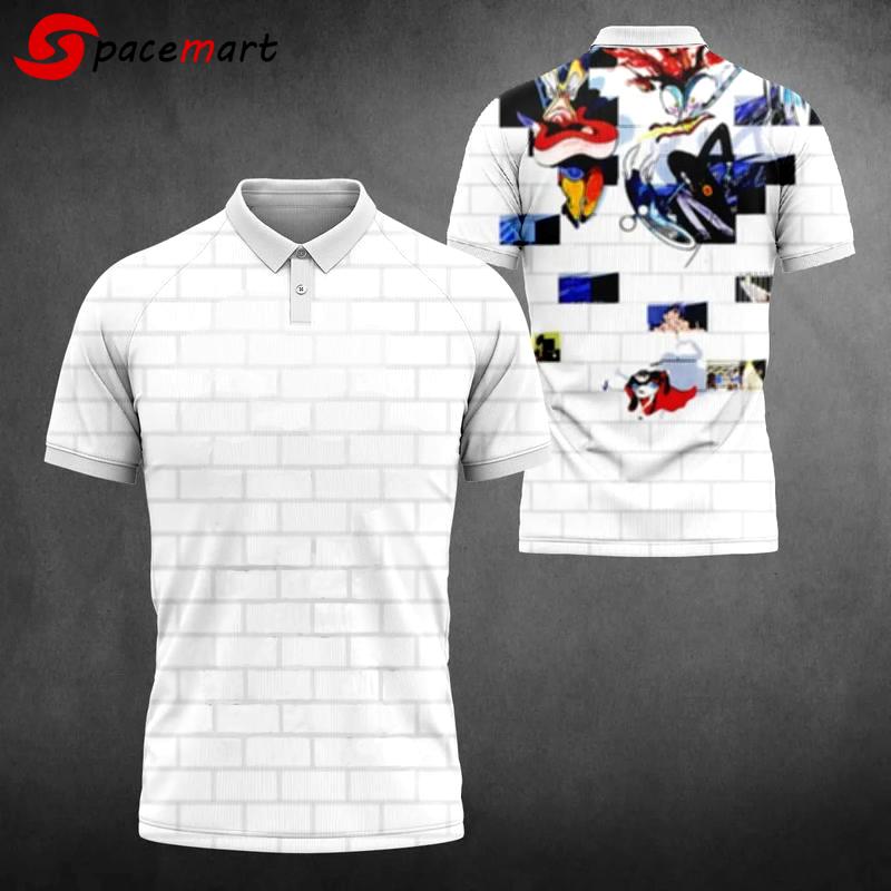 Upgrade your style with pink floyd the wall premium polo shirt trending outfit 2023 195 Polo Shirt