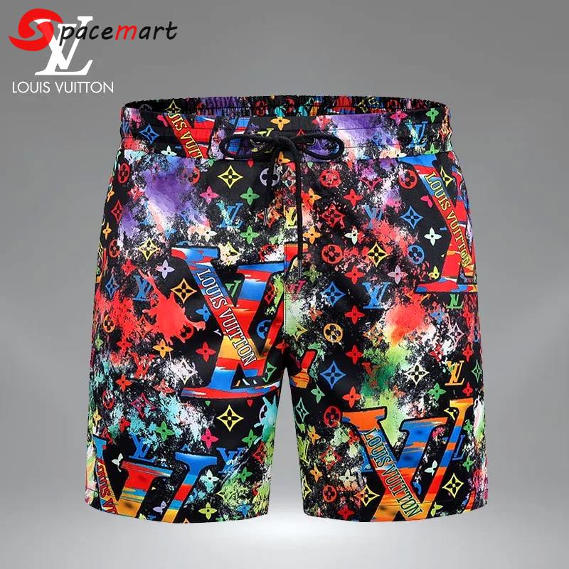 Louis vuitton luxury brand all over print shorts for men 104 Shorts For Ment