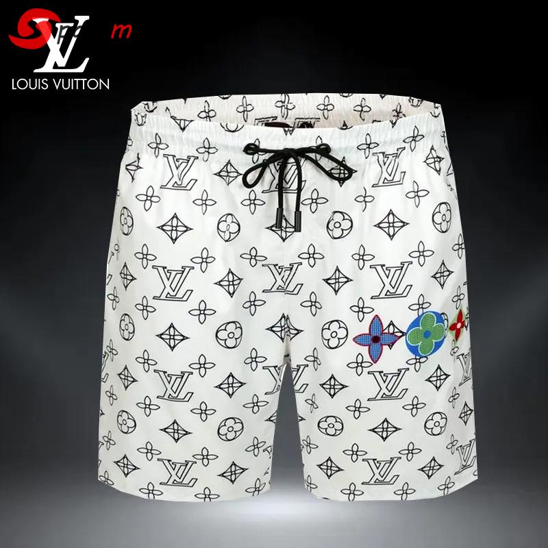 Louis vuitton 3d luxury all over print shorts pants for men lv 110 Shorts For Ment