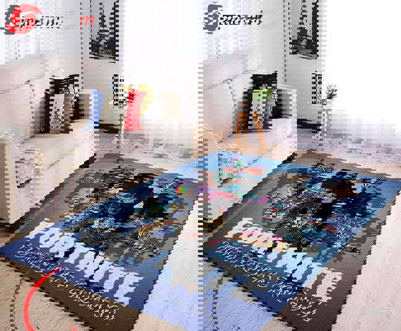 Fortnite FN Livingroom rug decor 