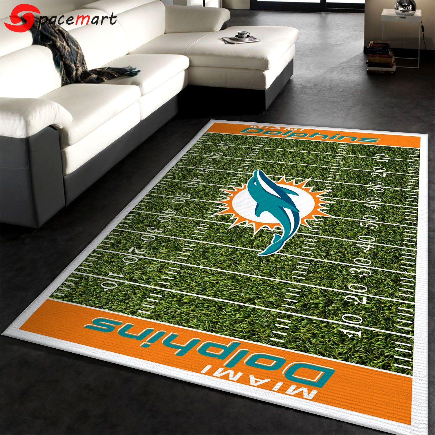 Miami Dolphins Sport Rug