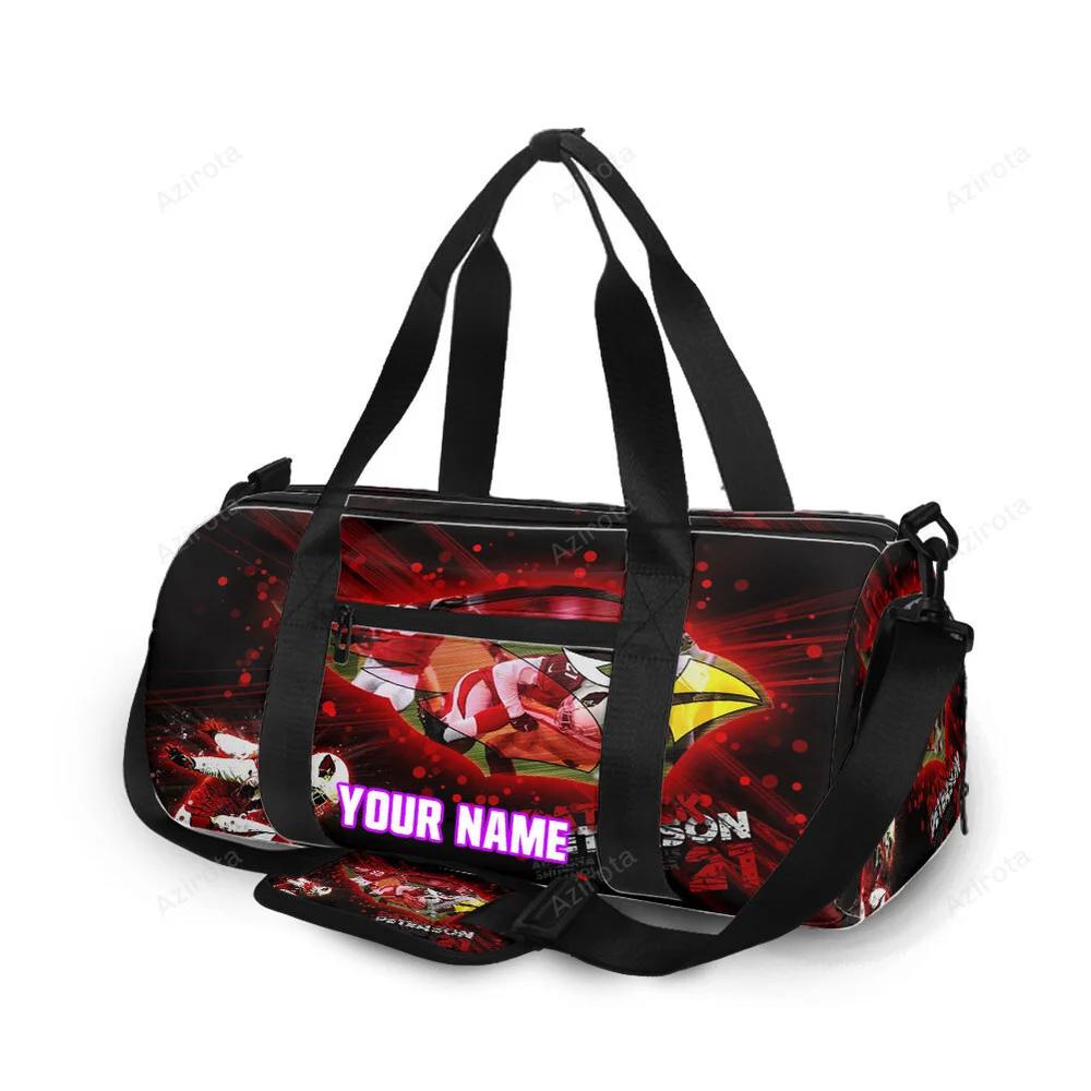 Arizona cardinals players personalized name travel bag gym bag 343 Travel Bag