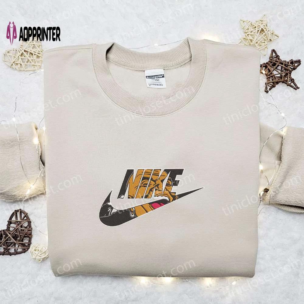 Atlanta braves x nike embroidered shirt & hoodie: best mlb fandom gifts Embroidered Shirt