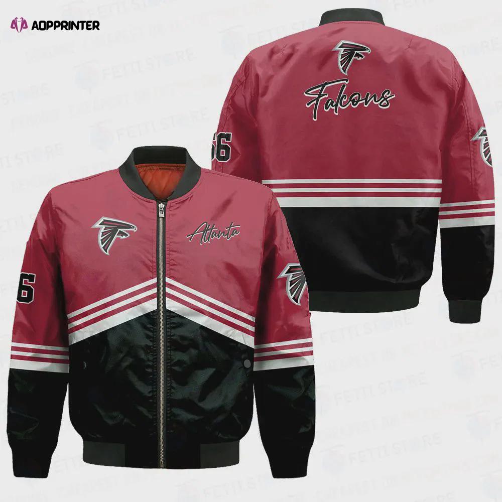 Atlanta falcons – national football league aop bomber jacket v4 Bomber Jacket