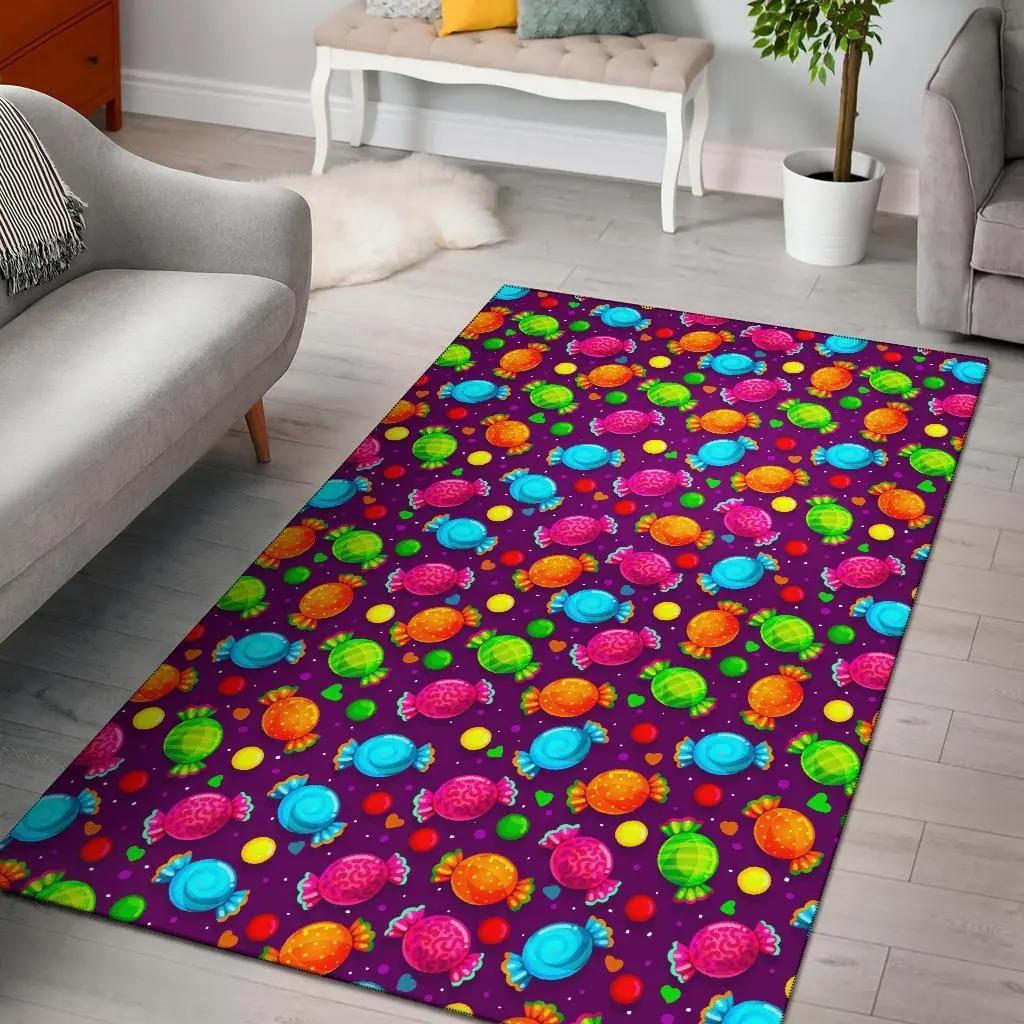 Atom science pattern print area rug living room rug home decor Rectangle Rug
