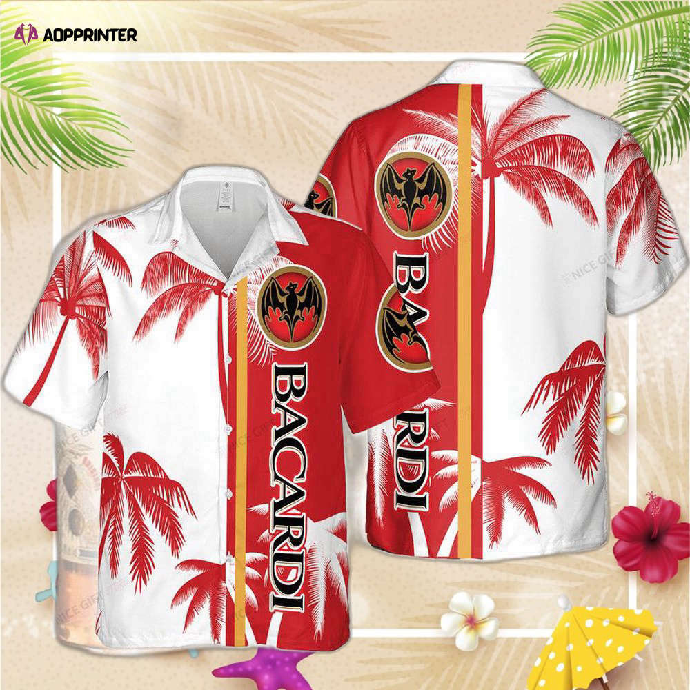 Bacardi rum hawaiian shirt for men and women Hawaii Shirt