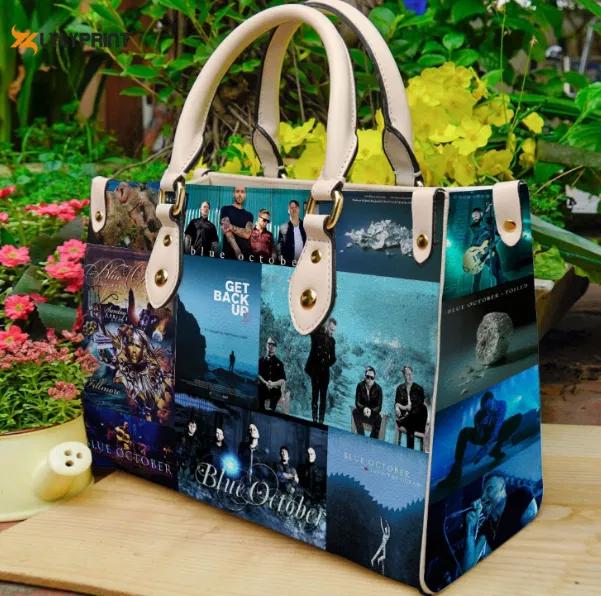 Blue october 1 leather handbag 2668 Women Leather Hand Bag