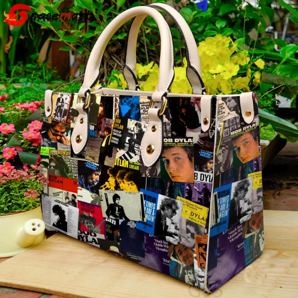 Bob dylan 1 leather bag for women gift 887 Women Leather Hand Bag