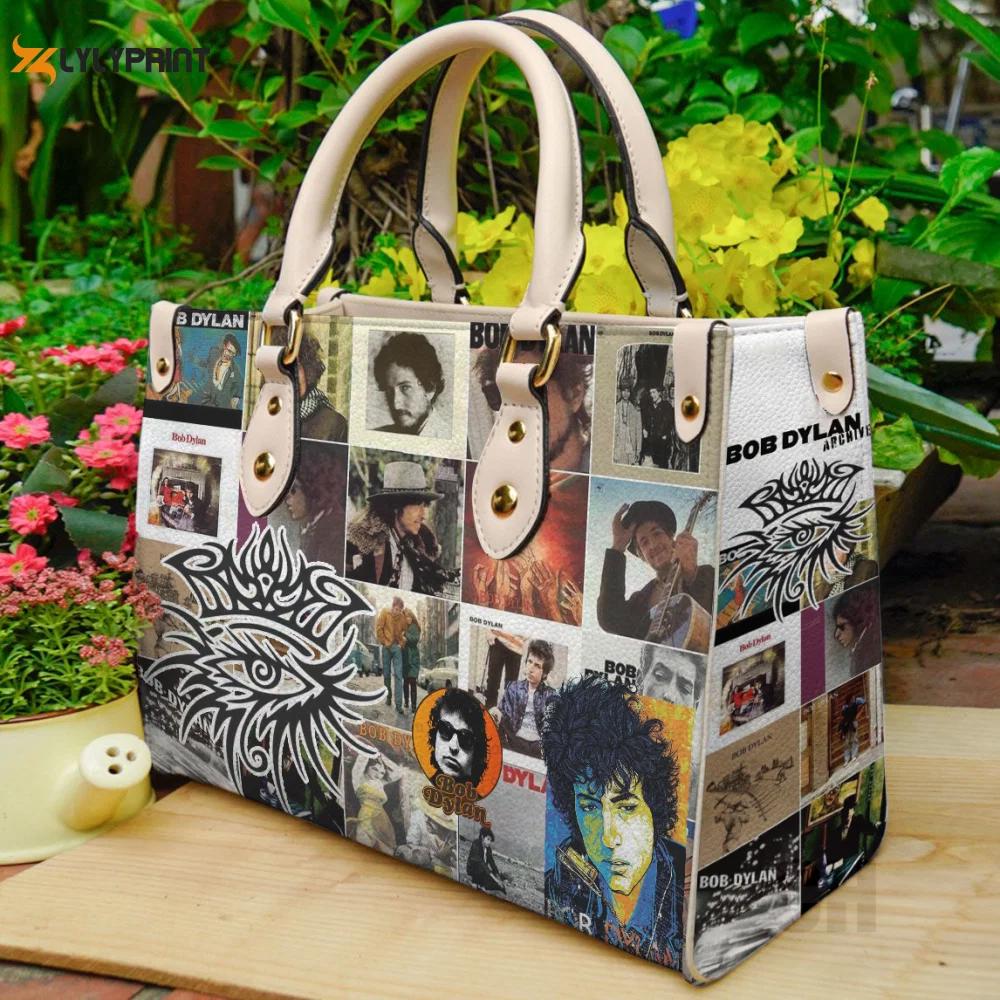 Bob dylan lover leather bag for women gift 2050 Women Leather Hand Bag