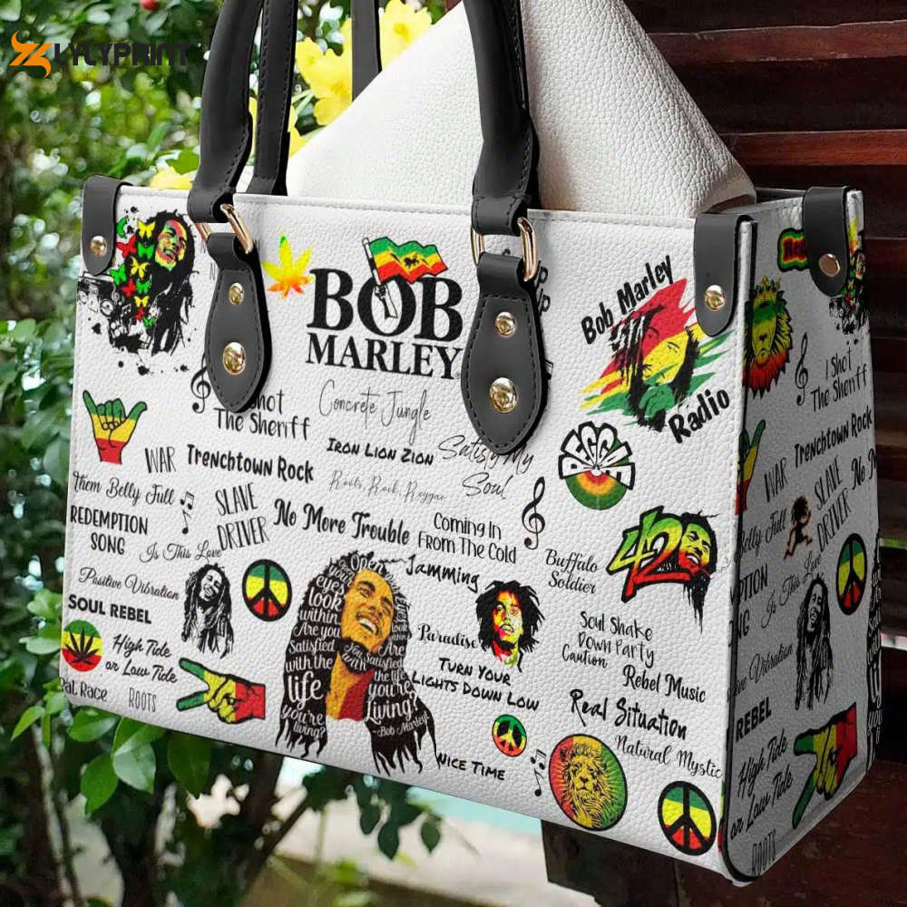 Bob marley 5 leather handbag 1 2757 Women Leather Hand Bag