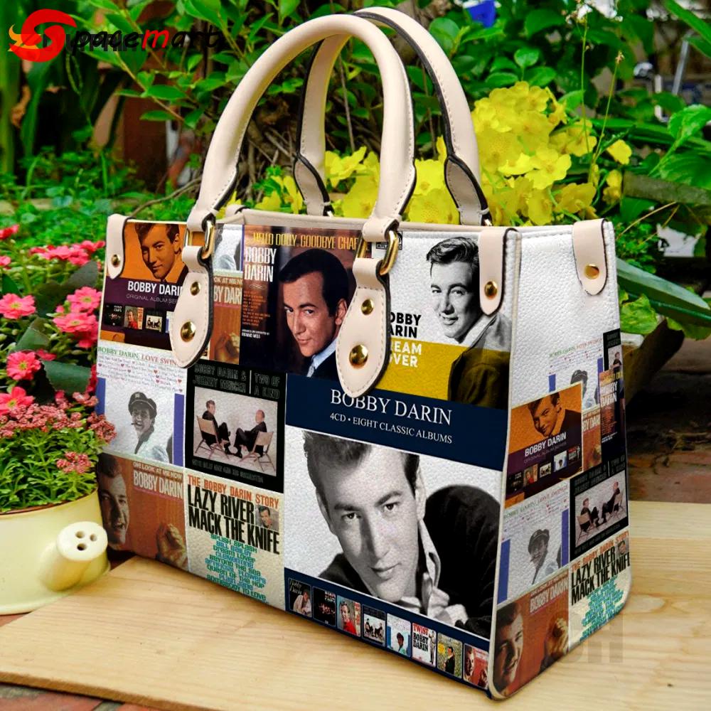 Bobby darin leather bag for women gift 842 Women Leather Hand Bag