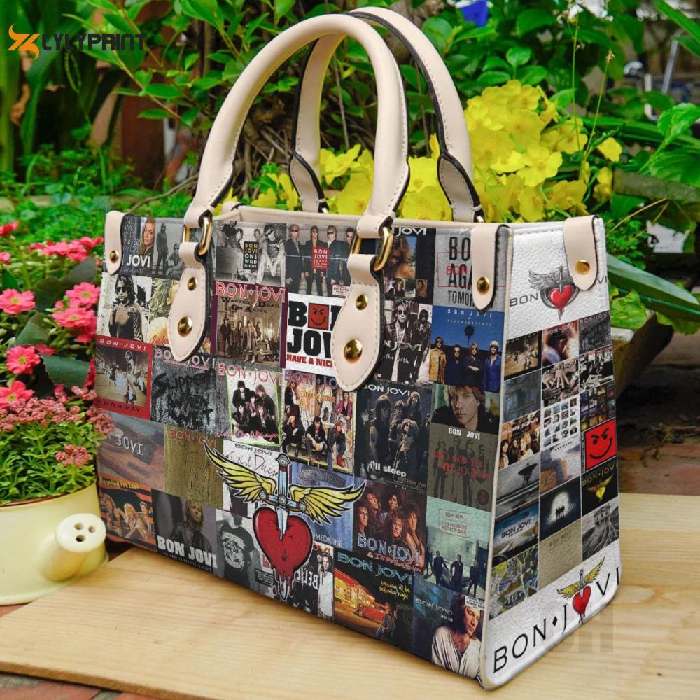 Bon jovi leather bag for women gift 2248 Women Leather Hand Bag