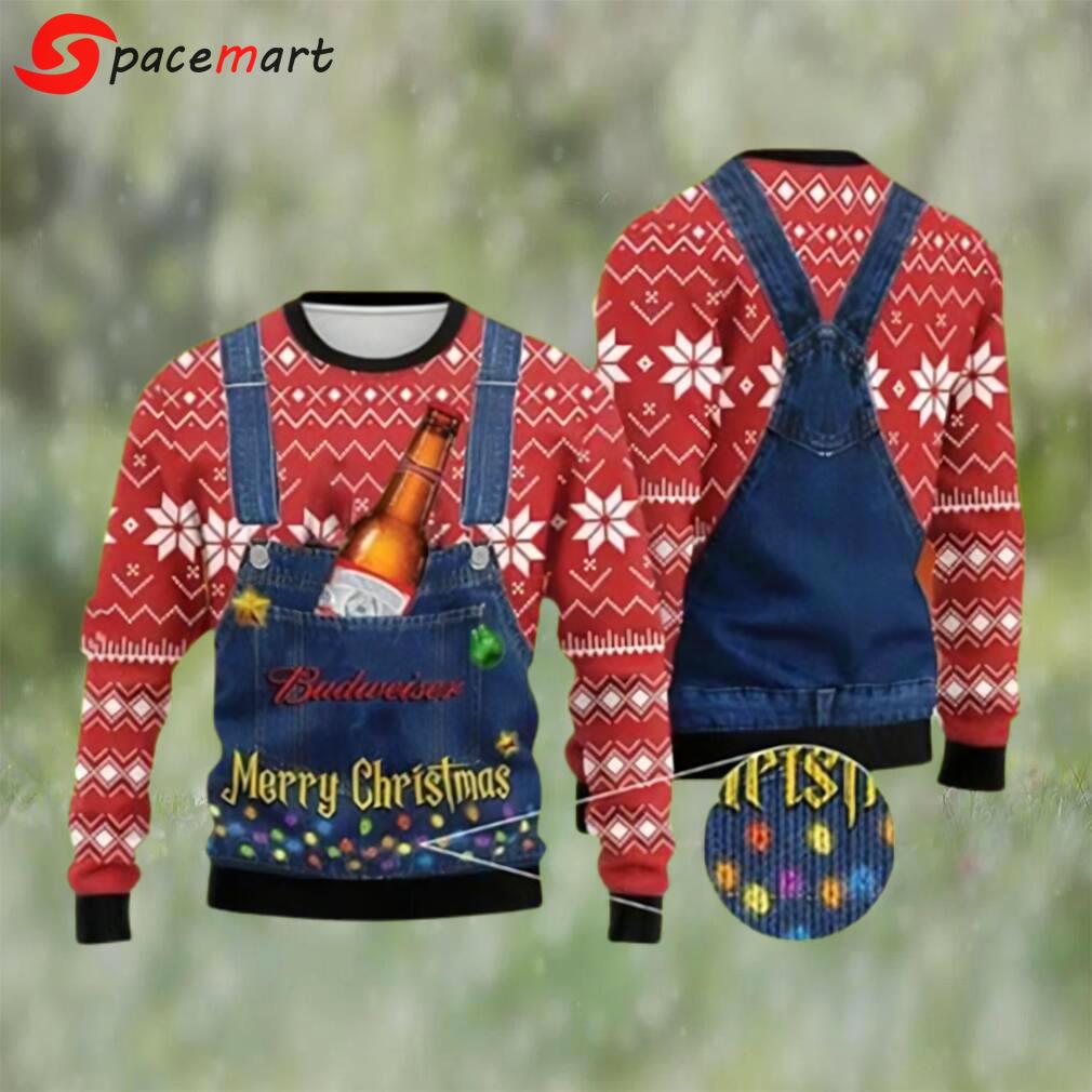Budweises ugly christmas ugly sweater gift for christmas Christmas Ugly Sweater