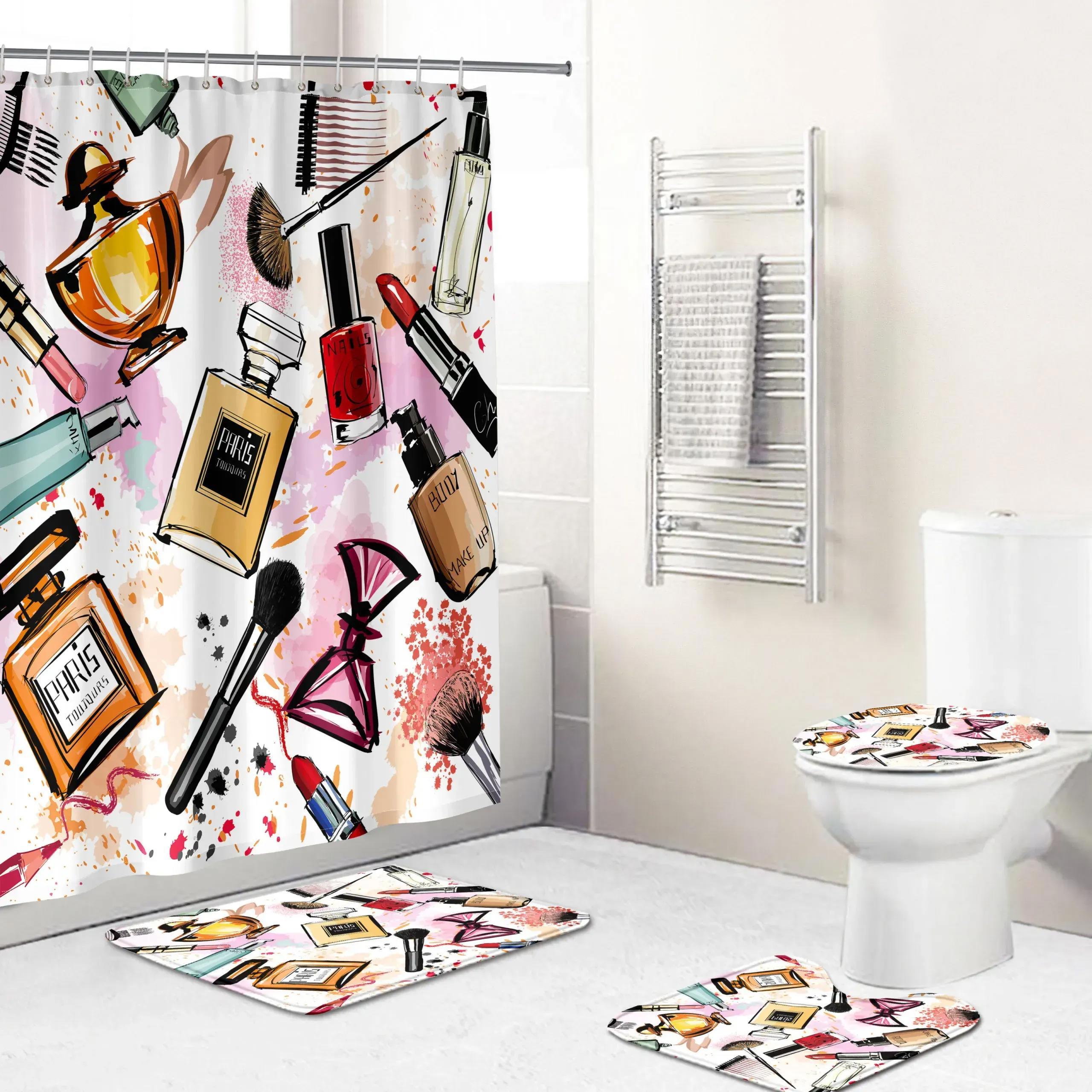 Chanel paris fashion logo limited luxury brand bathroom set home decor Bathroom Set