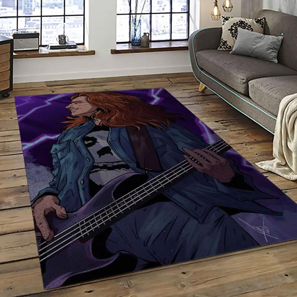 Cliff burton rapper hiphop music retangle carpet area rug home decor best gift for fan and friends cb28 Rectangle Rug