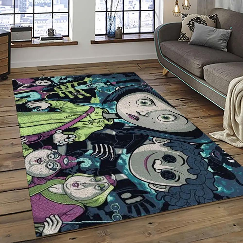 Coraline fantastic film movie carpet area rug home decor halloween gift best present for friends cr12 Rectangle Rug