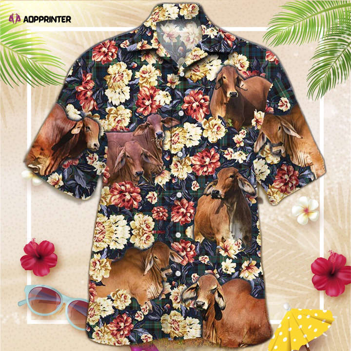 Cow hawaiian shirt, farm hawaiian shirt, summer hawaiian shirt, for men women Hawaii Shirt