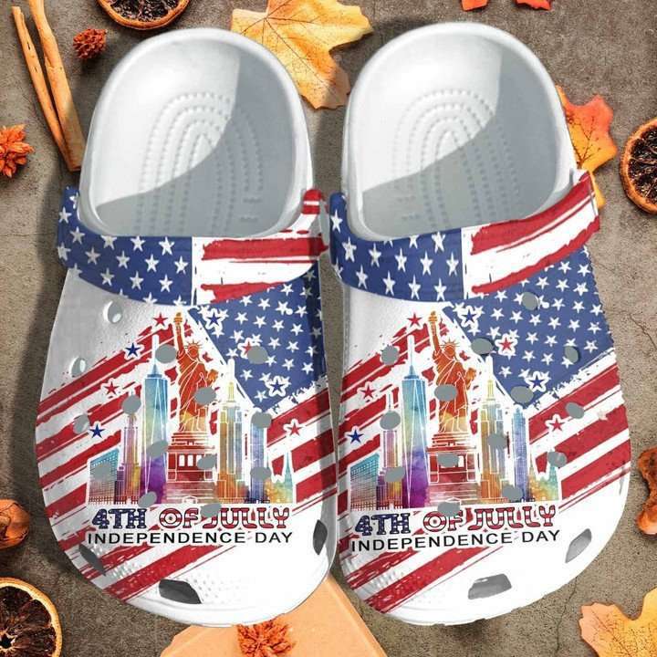 Crocs outfit - 4th july independence day liberty usa crocs crocband clogs - 3 Crocs Outfit