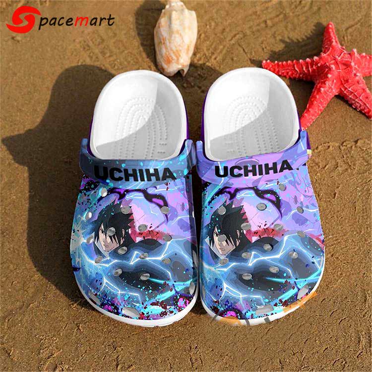 Crocs outfit - anime sasuke uchiha naruto crocs slippers - 37 Crocs Outfit