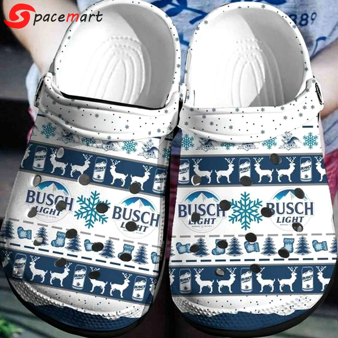 Crocs outfit - busch light beer christmas pattern crocs crocband clog shoes - 334 Crocs Outfit