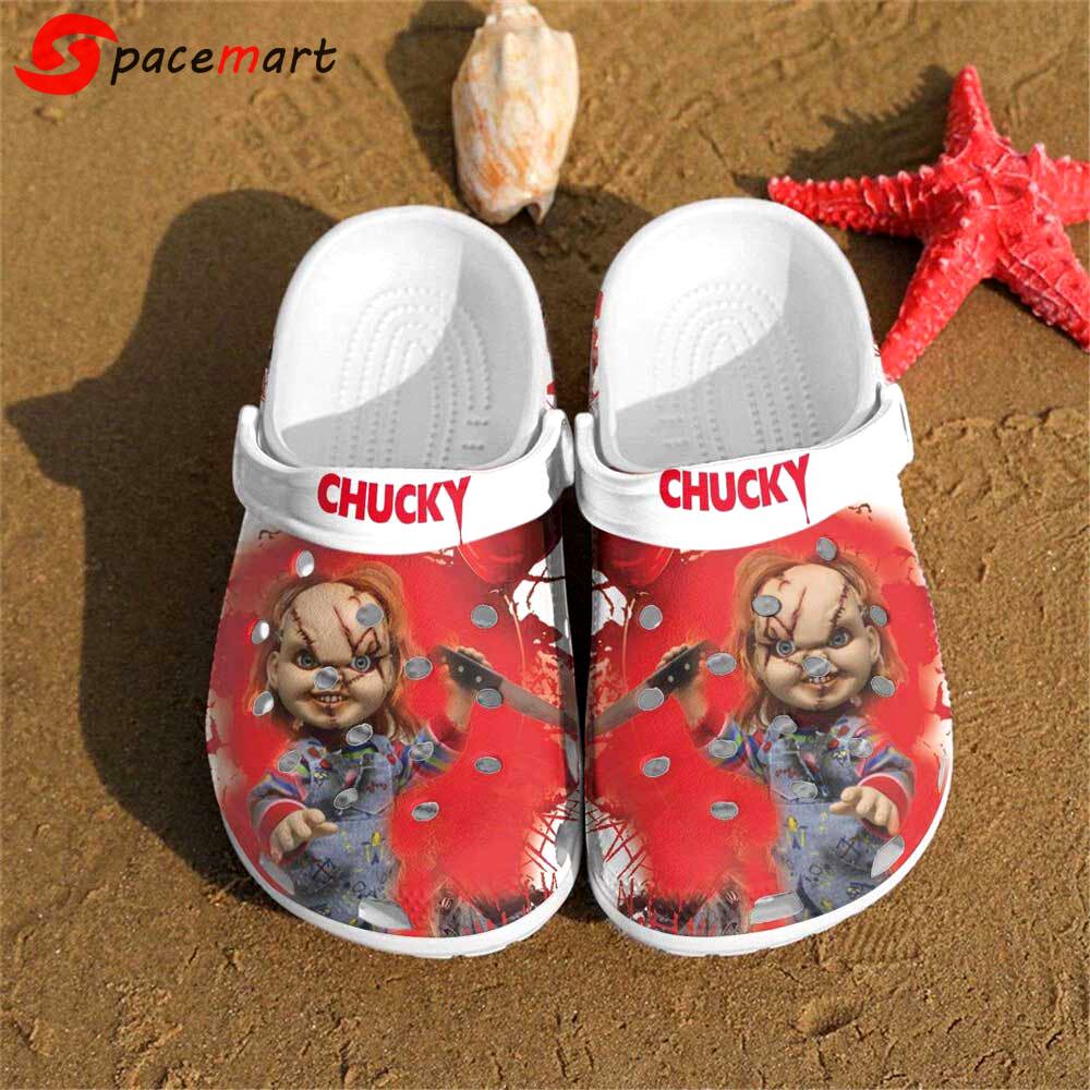 Crocs outfit - child’s play chucky doll horror halloween movie crocs clogs crocband shoes - 372 Crocs Outfit