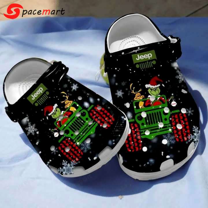 Crocs outfit - christmas jeep grinch crocs clogs crocband shoes - 380 Crocs Outfit