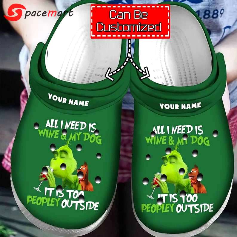 Crocs outfit - christmas the grinch love dog custom name crocs clogs crocband shoes - 382 Crocs Outfit